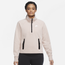 Nike Tech Fleece Quarter-Zip - Women's Pink/White