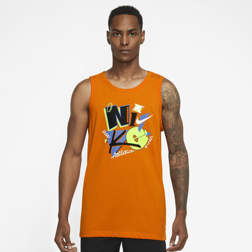 

Nike Mens Nike Dri-FIT DB Story Pack Tank - Mens Magma Orange Size XL