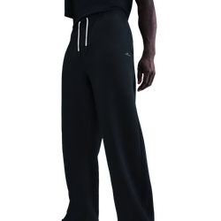Men's - Nike Tech Fleece SI Brushed Open Hem Pants - Black/White