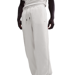 Men's - Nike Standard Issue Brushed Open Hem Pants - Sail/Black