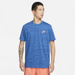 Men's - Nike Air 3 T-Shirt - Blue/Blue