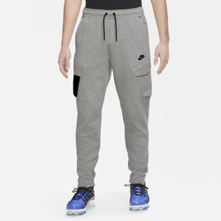 Men's - Nike Sportswear Tech Fleece Utility Pants - Dark Grey Heather/Black