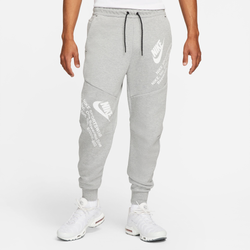 Men's - Nike Tech Fleece GX Joggers - Grey/White