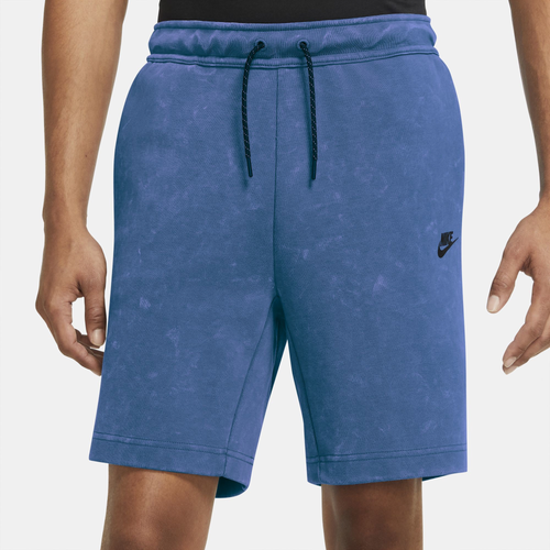 

Nike Mens Nike Tech Fleece Wash Short - Mens Dk Marina Blue/Black Size L