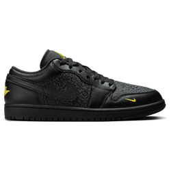 Men's - Jordan Air Jordan 1 Low SE - Tour Yellow/Black