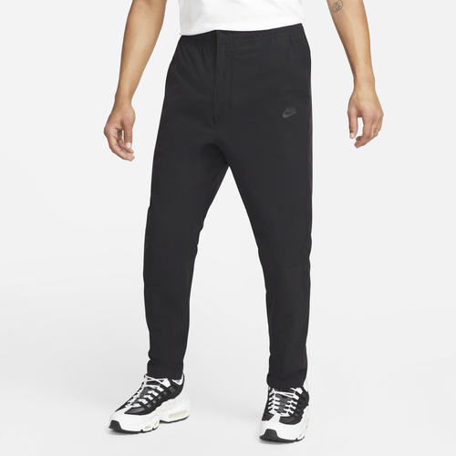 Nike Mens Woven Commuter Pants In Black/white | ModeSens