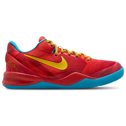 Boys' Grade School - Nike Kobe 8 Protro - Vivid Blue/Light Crimson/Bright Citron