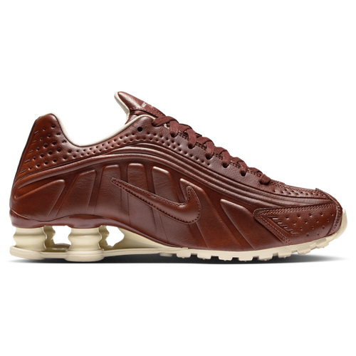 WOMENS - Nike Shox R4 - Dk Pony/Soft Pearl