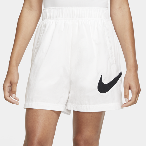 

Nike Womens Nike Essential Woven Shorts - Womens Black/White Size XS