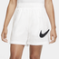 Nike Essential Woven Shorts - Women's White/Black
