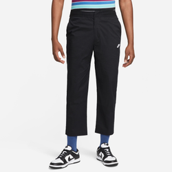 Men's - Nike Club Woven Sneaker Pants - Black/White