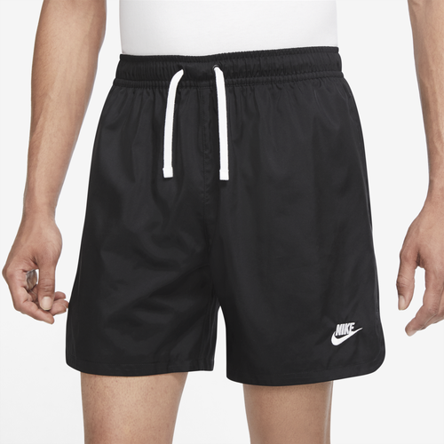 

Nike Nike Club Woven LND Flow Shorts - Mens Black/White Size LT