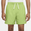 Nike Sportswear Club Woven LND Flow Shorts - Men's Vivid Green/White