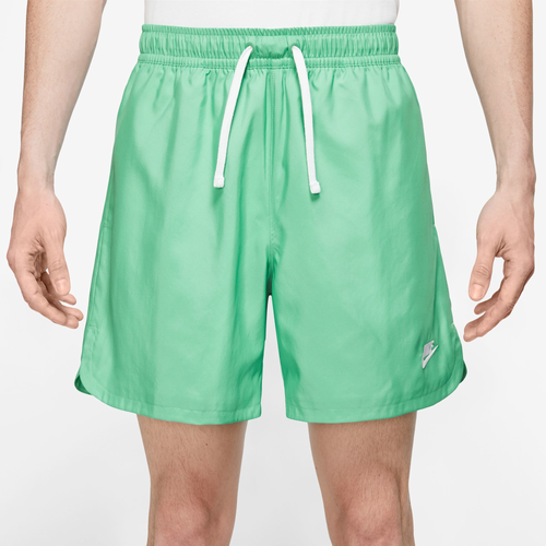 

Nike Mens Nike Club Woven LND Flow Shorts - Mens Green/White Size L