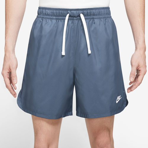 Nike Mens  Sportswear Club Woven Lnd Flow Shorts In Diffused Blue/wheat Gold/white