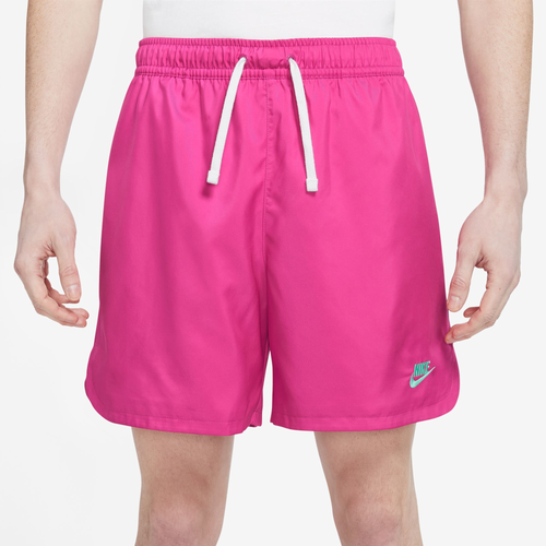 

Nike Sportswear Mens Nike Sportswear Club Woven LND Flow Shorts - Mens Active Pink/Light Menta Size L
