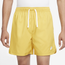 Nike Sportswear Club Woven LND Flow Shorts - Men's Vivid Sulfur/White