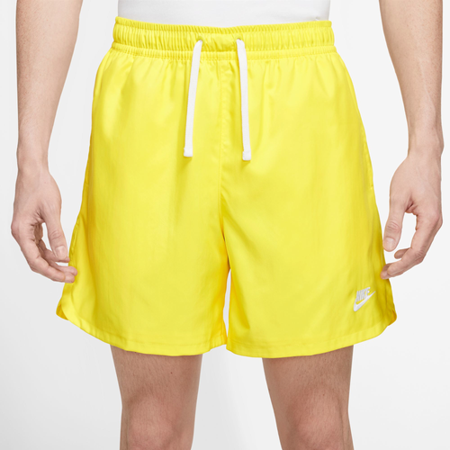 

Nike Mens Nike Club Woven LND Flow Shorts - Mens Yellow/White Size XL