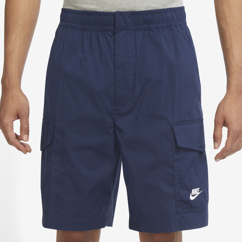 

Nike Sportswear Mens Nike Sportswear SPE Woven UL Utility Shorts - Mens Navy/White Size S