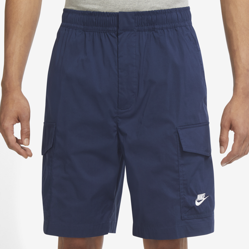 

Nike Sportswear Mens Nike Sportswear SPE Woven UL Utility Shorts - Mens Navy/White Size M