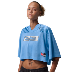 Women's - Jordan Brooklyn Short Sleeve FC Jersey T-Shirt - University Blue
