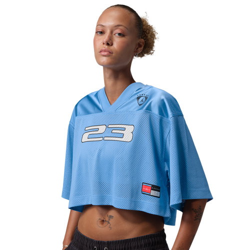  - Jordan Brooklyn Short Sleeve FC Jersey T-Shirt - University Blue