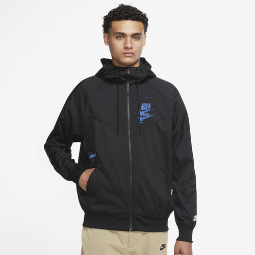 

Nike Sportswear Mens Nike Sportswear SPE+ Woven Windrunner MFTA Jacket - Mens Black/White Size L