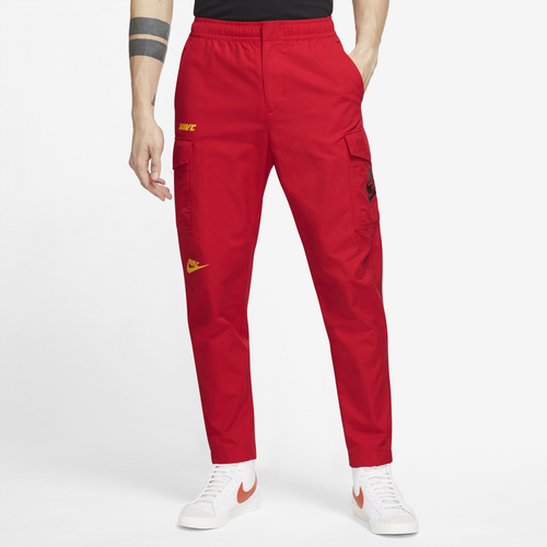 

Nike Sportswear Mens Nike Sportswear SPE+ Woven Windrunner MFTA Pants - Mens Red/Blue Size S