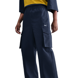 Women's - Nike NSW EVRTHNG Woven Mid Rise Cargo Pants - Midnight Navy/Sail
