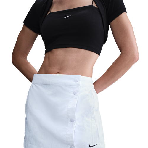 WOMENS - Nike NSW Essential Woven 3" Skort - White/Black
