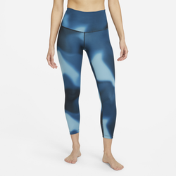 Women's - Nike NY Dri-FIT HR 7/8 Tights - Teal
