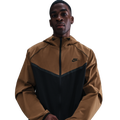 Nike Tech Woven WR Full-Zip Jacket - Nike Black/Mosswood Brown