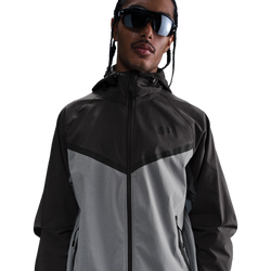 Men's - Nike Tech Woven WR Full-Zip Jacket - Cool Grey/Anthracite/Black