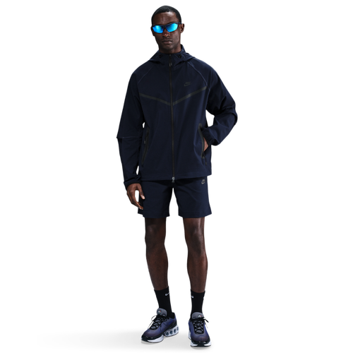 Nike Tech Woven WR Full-Zip Jacket - Nike Obsidian/Black