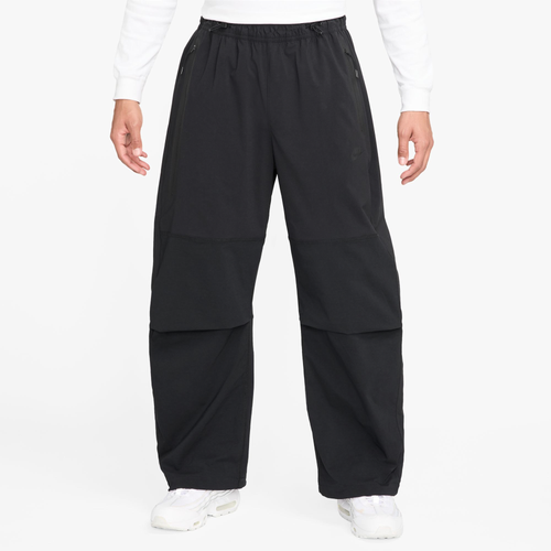 

Nike Mens Nike Tech Woven Pants OS - Mens Black/Black Size S