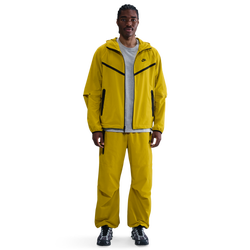 Men's - Nike Tech Woven Pants OS - Black/Bright Citron/Bright Citron