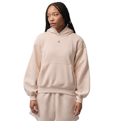 Women's - Jordan Brooklyn Fleece BB Pullover Hoodie - Pearl White