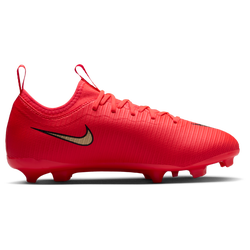 Boys' Grade School - Nike Jr Vapor 17 Academy Fg/Mg T - Bright Crimson/Blur