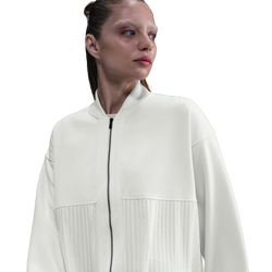 Women's - Nike NSW Pleated Jacket - Black/Sail