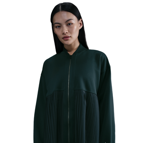 WOMENS - Nike NSW Pleated Jacket - Seaweed/Sail