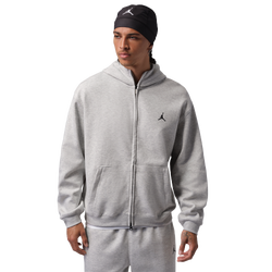 Men's - Jordan Df Sport Hoop Fleece Full-Zip Hoodie - Grey Heather
