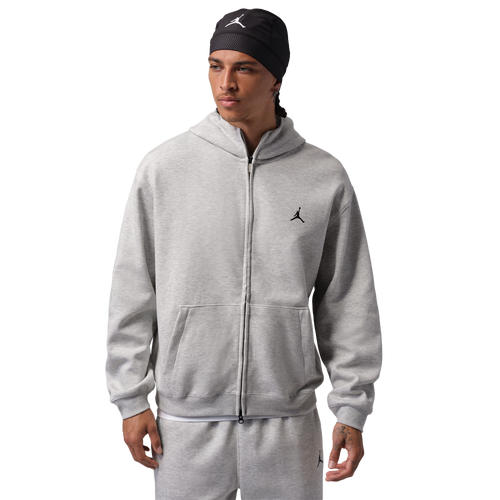  - Jordan Df Sport Hoop Fleece Full-Zip Hoodie - Grey Heather
