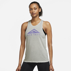 Women's - Nike Dri-FIT Trail Tank - Gray