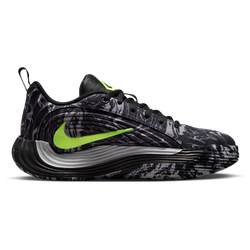 Boys' Grade School - Nike Giannis Immortality 5 - Black/Volt/Light Smoke Grey