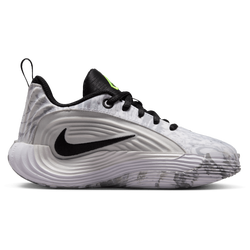 Boys' Preschool - Nike Giannis Immortality 5 - White/Metallic Silver/Off White