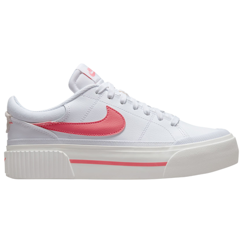 

Nike Womens Nike Court Legacy Lift - Womens Training Shoes Summit White/Sea Coral/White Size 6.0