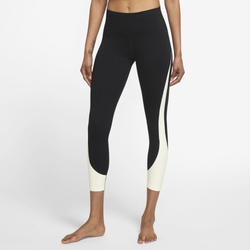 Women's - Nike NY Dri-FIT High Rise 7/8 Novelty Tights - Black