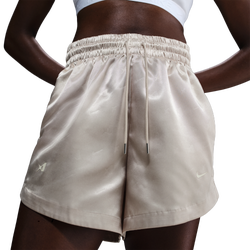 Women's - Nike Aja Dri-FIT Signature Shorts - Desert Sand/Soft Pearl