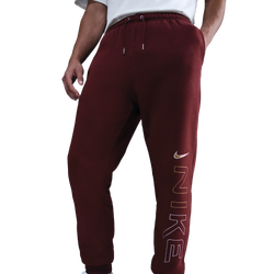 Men's - Nike Club Joggers - Dark Team Red