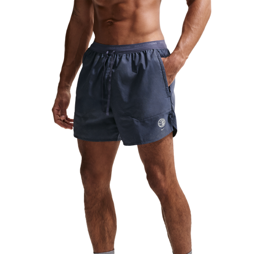 Nike Mens Dri-FIT Stride 5" Brief Lined Shorts - - Thunder Blue
